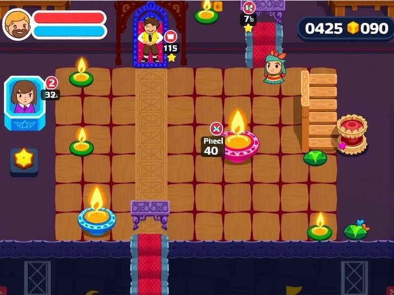 Pixel Mart Adventure Gameplay Screenshot